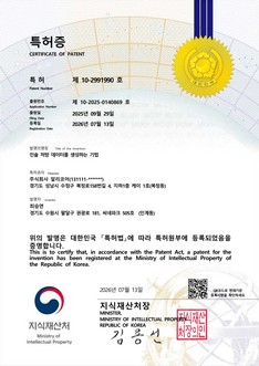 특허증 10-2965045